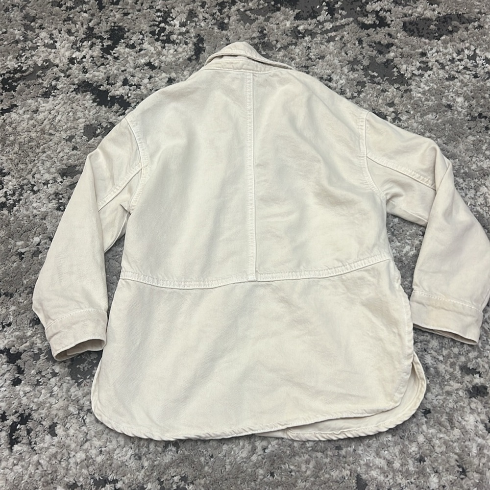 Zara Denim Shirt With Pocket - Picture 6 of 6